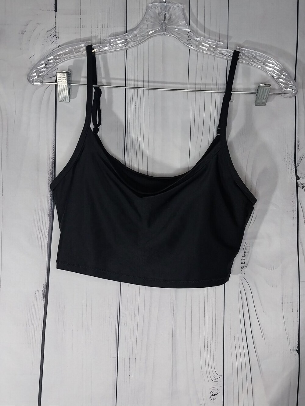 Aerie Halter Scoop Neck Bikini Minimalist Y2K Style Grunge Swim Top
